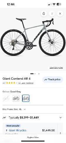 Giant contender Ar4 bicycle ( bike)