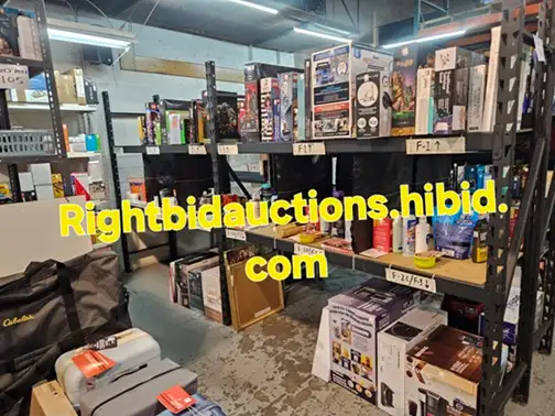 Right Bid Auctions - Brand New Merchandise Online Auction
