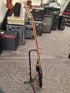 Squier MB-5 5 String Bass Guitar -Black - Photo 4