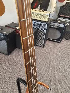 Squier MB-5 5 String Bass Guitar -Black - Photo 6