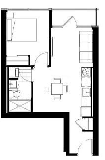 Fully Furnished 1 Bedroom Apartment in Downtown Kitchener - Photo 16