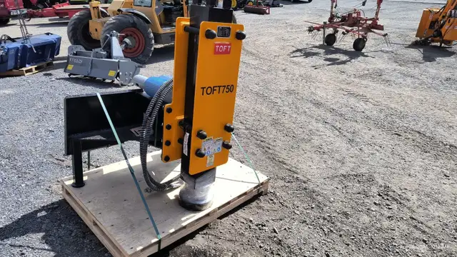 Post Driver Attachment – Skid Steer Ready