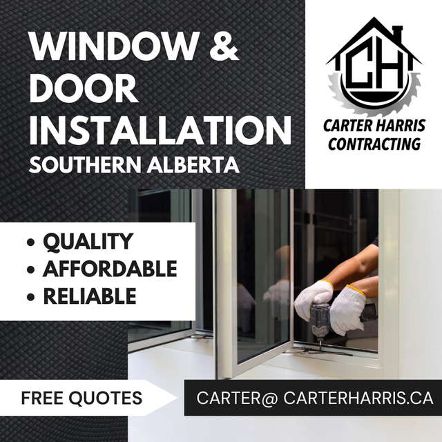 WINDOW & DOOR INSTALLATION – UPGRADE YOUR HOME