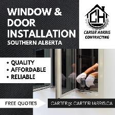 WINDOW & DOOR INSTALLATION – UPGRADE YOUR HOME