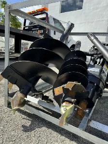 3-Bit Skid Steer Auger – 9",12",18" Sizes - Photo 3