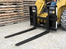 Fork Attachment – Skid Steer Ready