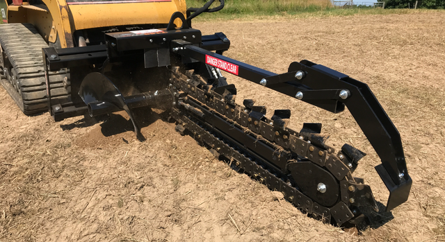 Trencher Attachment T900/200 – Skid Steer Ready - Photo 3