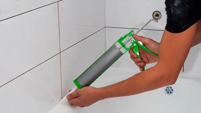 New Caulking For Washrooms,Showers,Bathtubs,Sinks