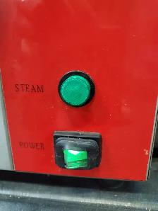 Omcan Stainless Steel Countertop Steamer 44407 - Photo 2