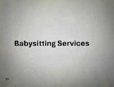 Babysitter