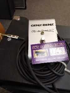 Genz Benz Black Pearl 30 Tube Amp w/foot switch - Photo 3