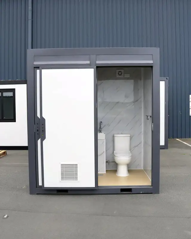 Portable Restroom With Bathroom – Easy Setup