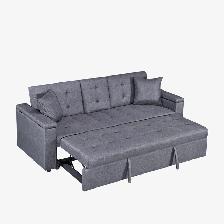 Brand New Sleeper Sofa With Smart Storage Clearance Sale