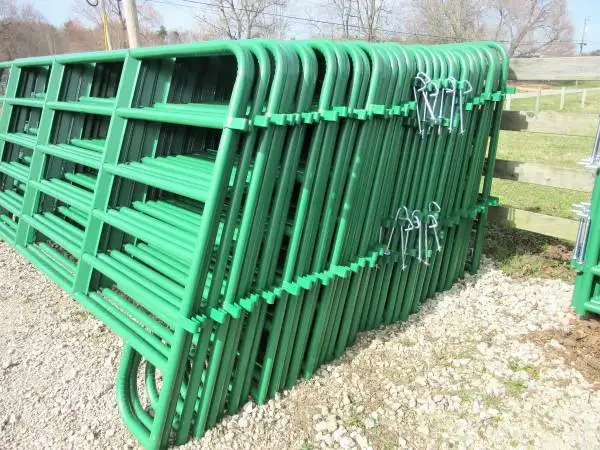 54 Corral Panels & 2 Gates – 10x5FT Heavy Duty