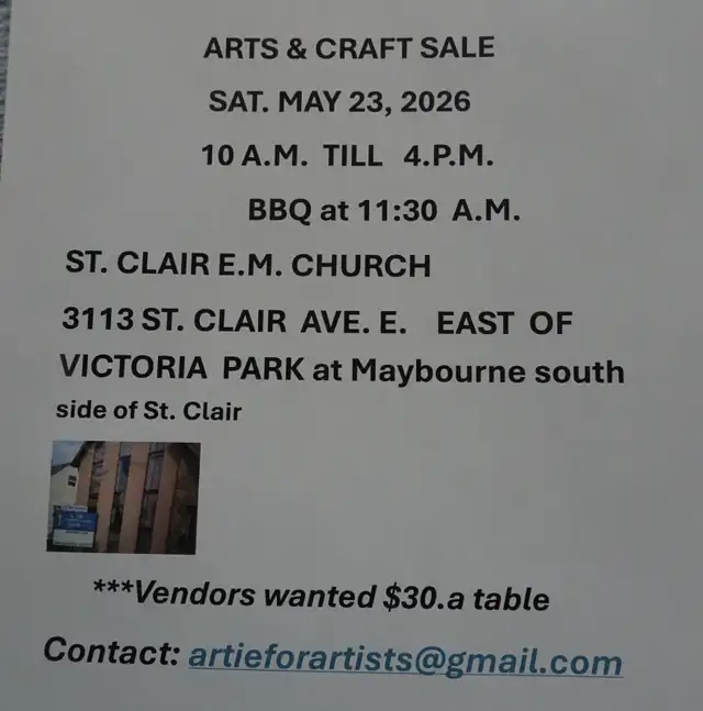 ARTS AND CRAFT SALE