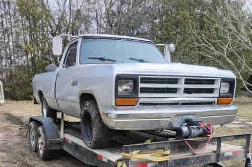 1986 RAM and TRAILER