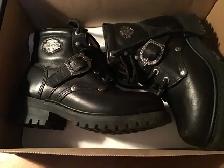 Bottes de moto Harley Davidson grandeur 5  1/2 pour dames