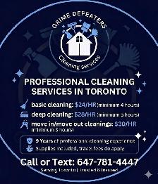 Grime Defeaters Cleaning Service