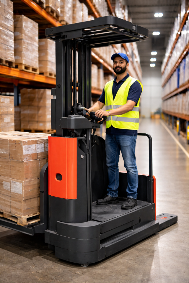 Forklift operator in Mississauga