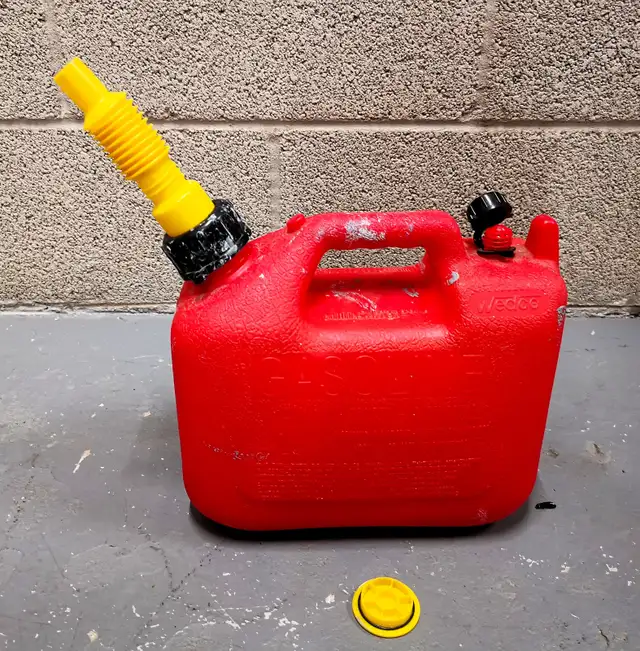 Plastic Gasoline Can