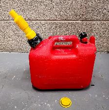 Plastic Gasoline Can