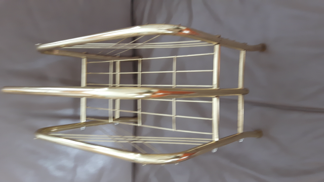 GRAND SUPPORT RANGEMENT EN MÉTAL OR 7'LARx12'LONx15HAU $15.00 - Photo 2