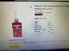 UNOPENED 50ML LOCTITE ASST. RETAINING COMPOUND 640 AND 620 - Photo 4