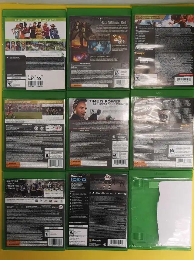 Jeux CD XBox One divers - Photo 2
