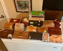 Empty Cigar Boxes