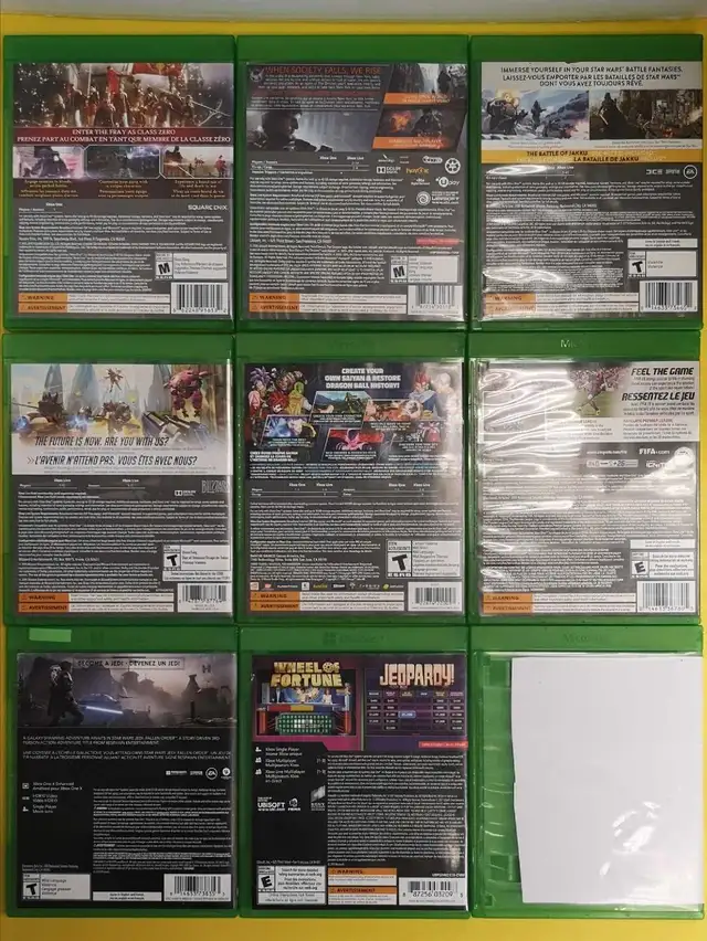 Jeux CD XBox One variés - Photo 2