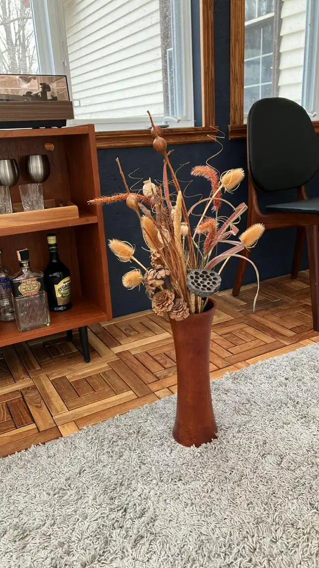 Mid century. TEAK TECK. Lampe / buffet, bar, bibliothèque, bookc - Photo 5
