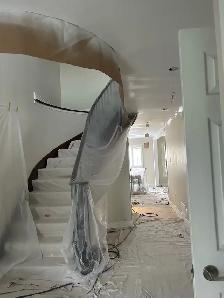 Dustless popcorn removal and painting - Photo 5