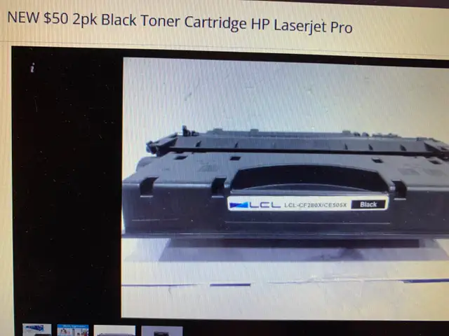LCL Toner Cartridge -Black-(2 Pack) Replacement For LCL-CF350A - Photo 3