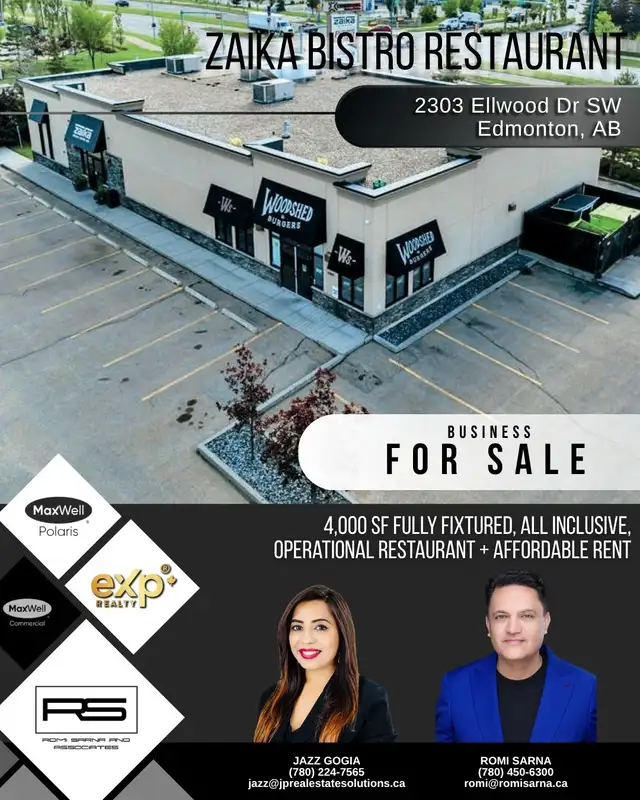 ✨ Turnkey Restaurant Opportunity | Edmonton ✨