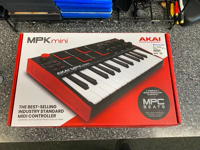 Akai MPK Mini 25-Note Keyboard/Drum pad @ Cashopolis!!