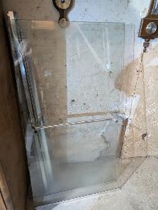 porte de bain-douche
