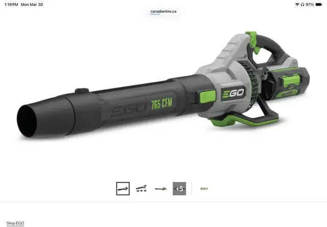 Ego Handheld Blower - Photo 8