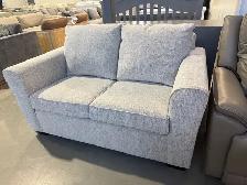 Fabric loveseat