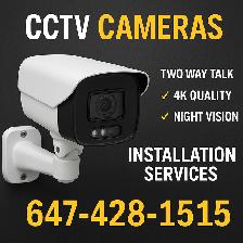 Camera & CCTV Installation Brampton – Call 647-428-1515