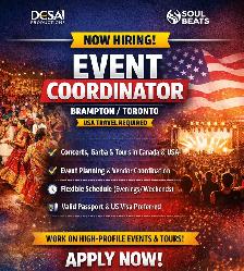 Now Hiring: Event Coordinator