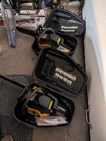 2 scie à chaîne à vendre