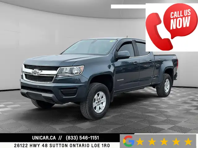 2019 Chevrolet Colorado 4WD Work Truck No Accidents Apple CarPla