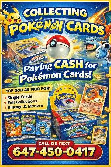 Looking to buy old or vintage Pokémon cards