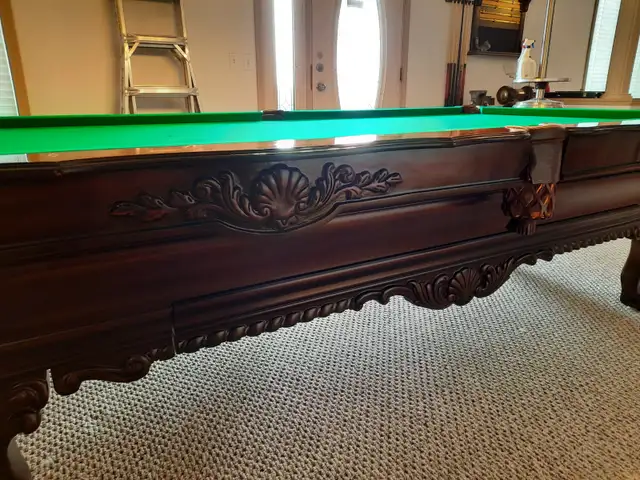 Olhausen 9' pool table. - Photo 7