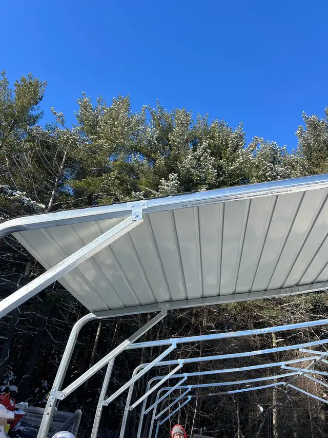 Abris Métallique Double ( carport ) - Photo 4