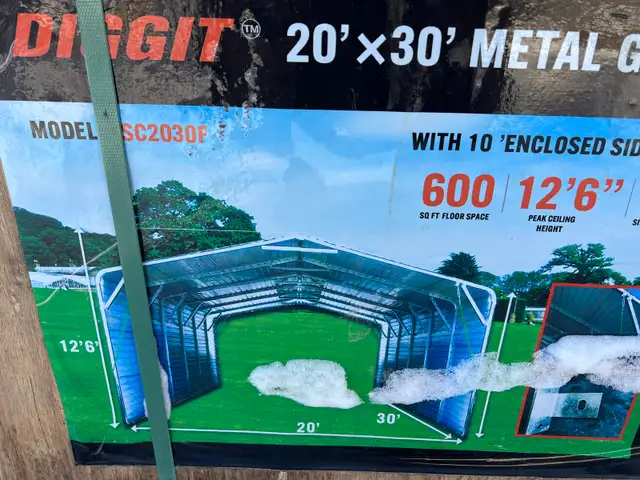 Abris Métallique Double ( carport ) - Photo 6