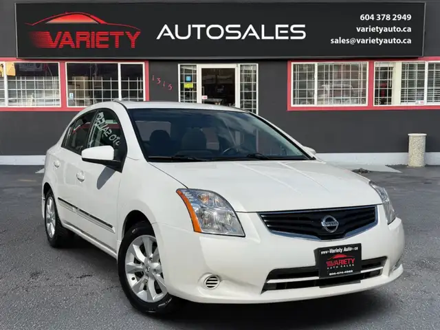 2012 Nissan Sentra 4dr Sdn I4 CVT 2.0 S, LOW KM, 10,000 KM COMPR