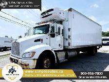 2012 KENWORTH T370 AUTOMATIC - REEFER BOX TRUCK WITH TAILGATE
