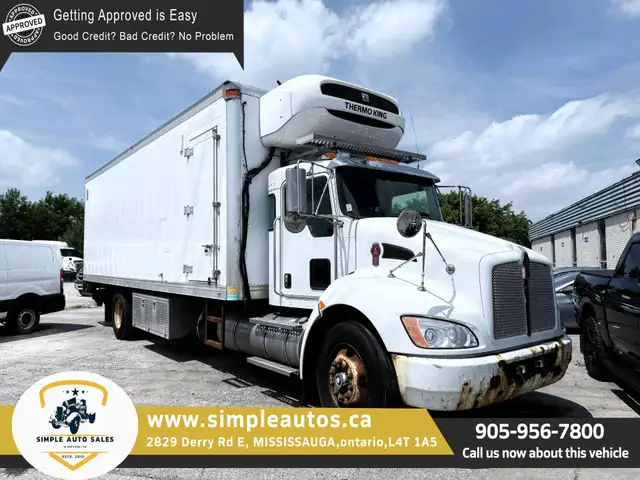 2012 KENWORTH T370 AUTOMATIC - REEFER BOX TRUCK WITH TAILGATE - Photo 2