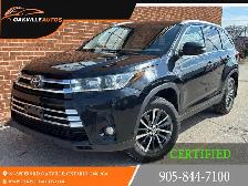 2019 Toyota Highlander AWD XLE, 8 Passenger, Navi,